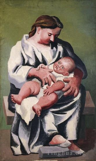 Pablo Picasso Types de peintures - Maternité Mère et enfant 1921