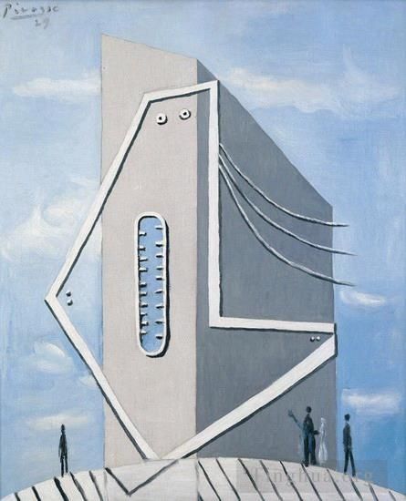 Pablo Picasso Types de peintures - Monument Tête de femme 1929