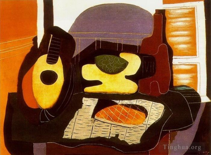 Pablo Picasso Types de peintures - Nature morte à la galette 1924