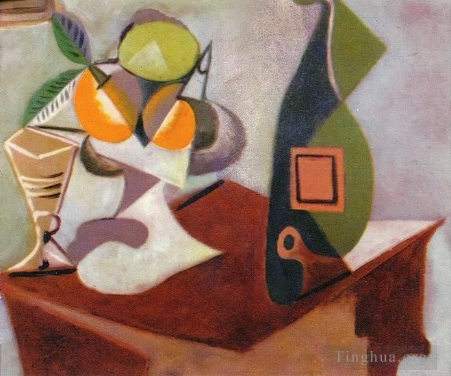 Pablo Picasso Types de peintures - Nature morte au citron et aux oranges 1936