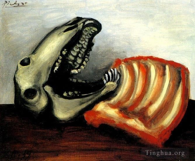 Pablo Picasso Types de peintures - Nature morte au grue de mouton 1939