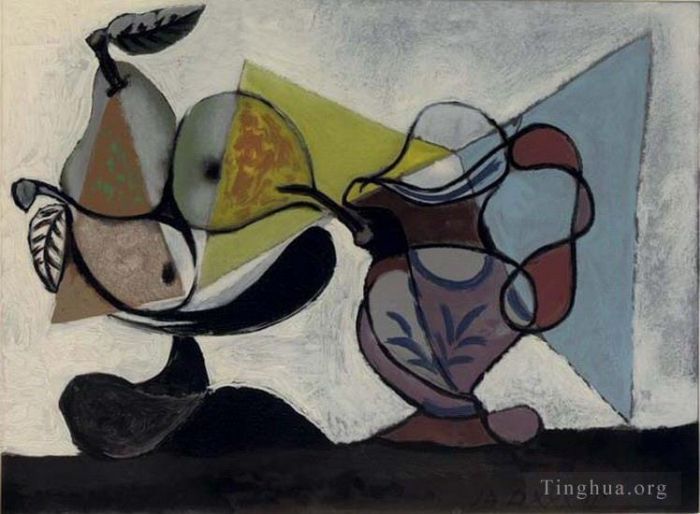 Pablo Picasso Types de peintures - Nature morte aux fruits 1939