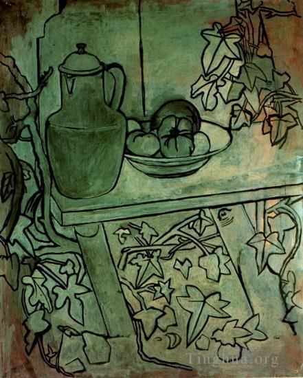 Pablo Picasso Types de peintures - Nature morte aux tomates 1920