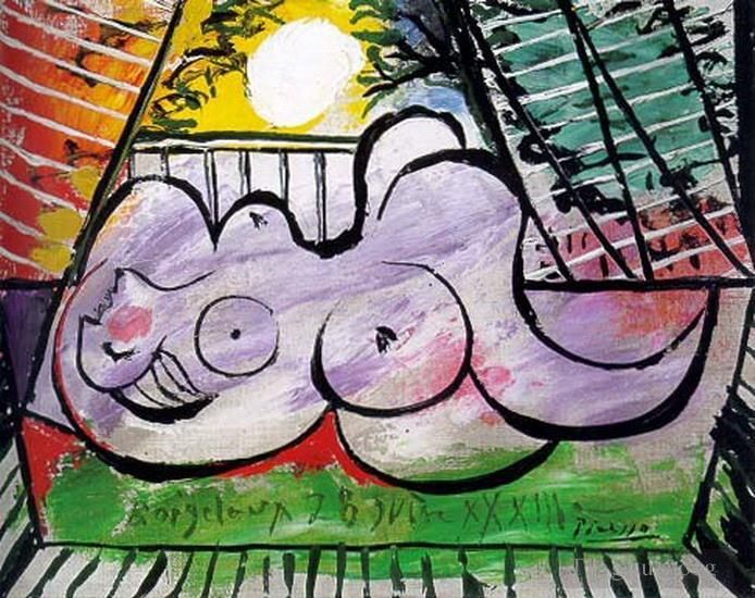Pablo Picasso Types de peintures - Nu couche 1932