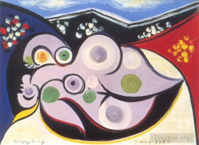 Pablo Picasso Types de peintures - Nu couche Marie Thérèse 1932