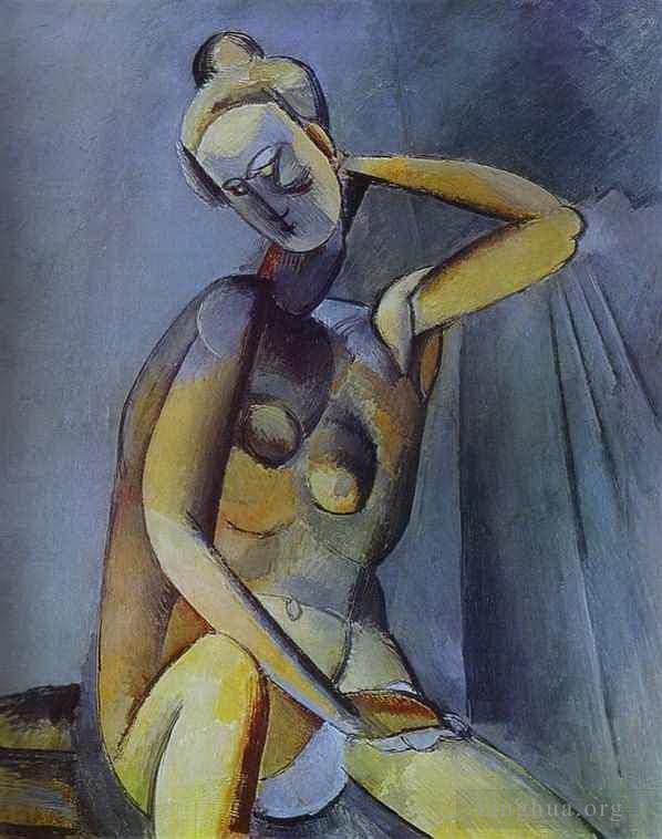 Pablo Picasso Types de peintures - Nu 1909