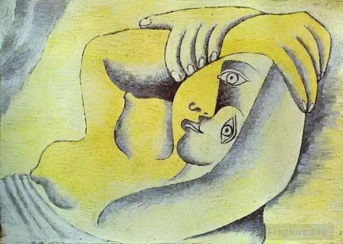 Pablo Picasso Types de peintures - Nu sur une plage 1929