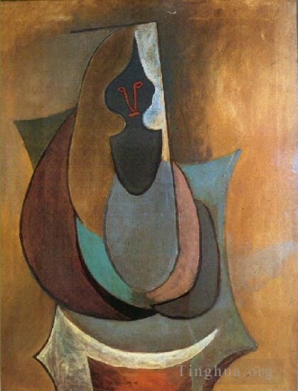 Pablo Picasso Types de peintures - Personnage 1917