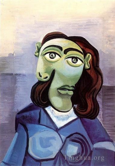 Pablo Picasso Types de peintures - Portrait de Dora Maar aux yeux bleus 1939