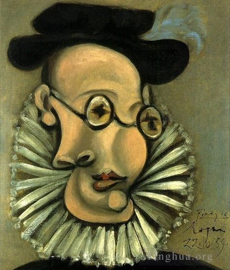 Pablo Picasso Types de peintures - Portrait de Jaime Sabartes en Grand d'Espagne 1939