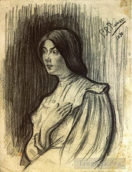 Pablo Picasso Types de peintures - Portrait de Lola 1898
