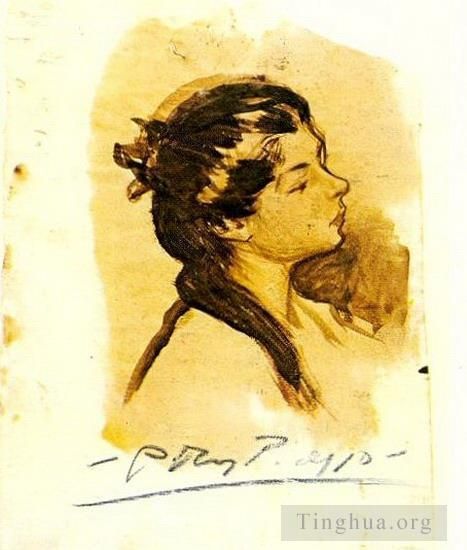 Pablo Picasso Types de peintures - Portrait de Lola 1899
