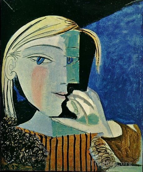 Pablo Picasso Types de peintures - Portrait de Marie Thérèse 4 1937