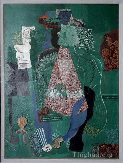 Pablo Picasso Types de peintures - Portrait de jeune fille 1914