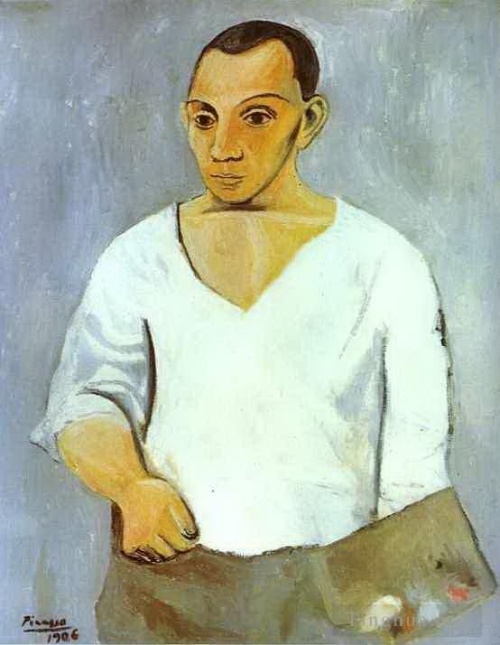 Pablo Picasso Types de peintures - Autoportrait 1906
