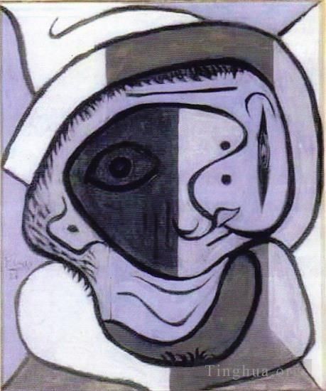 Pablo Picasso Types de peintures - Tête 1936
