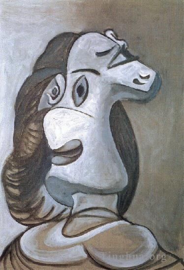 Pablo Picasso Types de peintures - Tête de femme 1924
