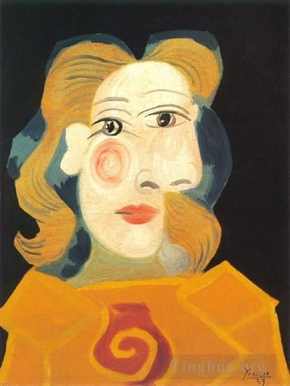 Pablo Picasso Types de peintures - Tête de femme Dora Maar 1939