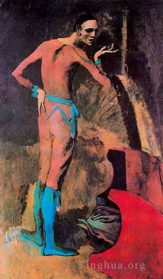 Pablo Picasso Types de peintures - L'acteur 1904