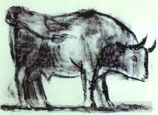Pablo Picasso Types de peintures - L'État taureau I 1945