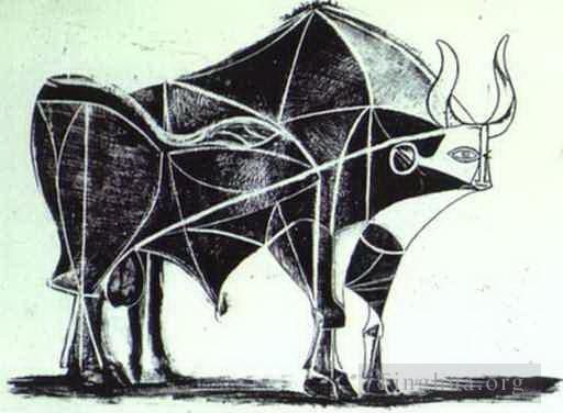 Pablo Picasso Types de peintures - L'État Bull V 1945