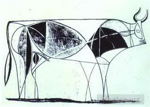 Pablo Picasso Types de peintures - Le Bull State VIII 1946