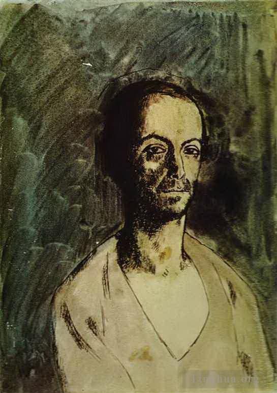 Pablo Picasso Types de peintures - Le sculpteur catalan Manolo Manuel Hugue 1904