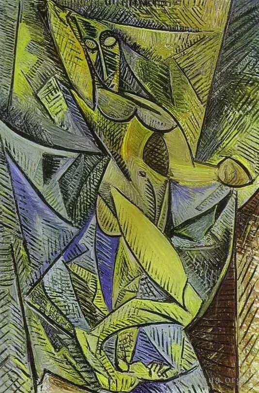 Pablo Picasso Types de peintures - La danse des voiles 1907