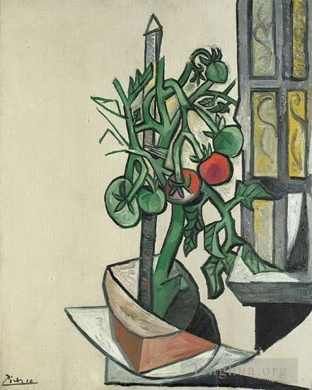 Pablo Picasso Types de peintures - Tomates 1944