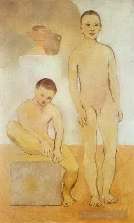Pablo Picasso Types de peintures - Deux jeunes 1905