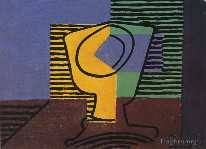 Pablo Picasso Types de peintures - Verre 1914