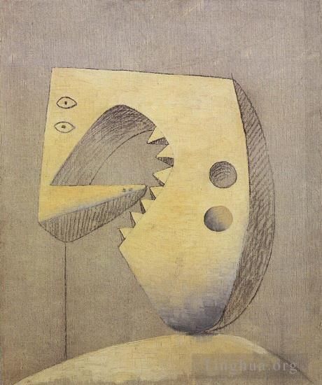 Pablo Picasso Types de peintures - Visage 1926