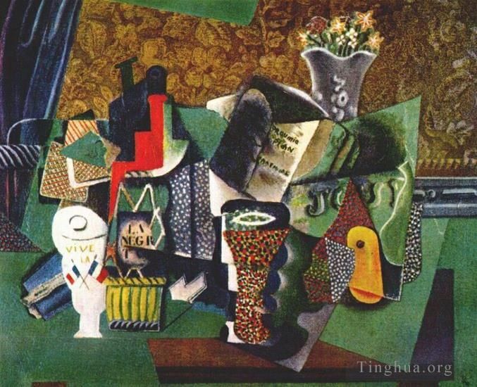 Pablo Picasso Types de peintures - Vive la France 1915