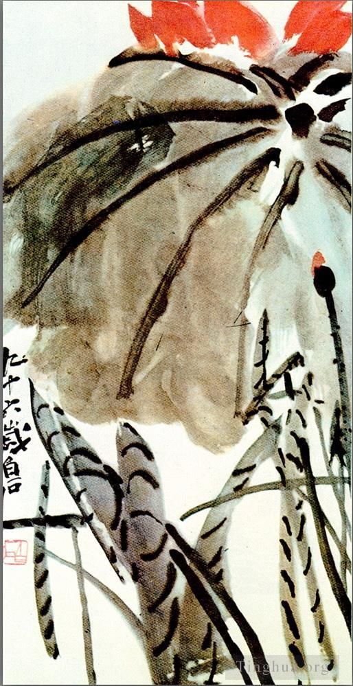 QI Baishi Art Chinois - Lotus