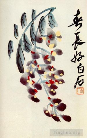 Art chinoises contemporaines - La branche de glycine