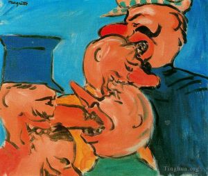 René François Ghislain Magritte œuvre - The famine 1948