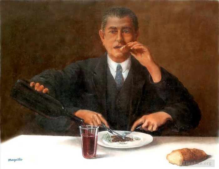 René François Ghislain Magritte Types de peintures - Le magicien