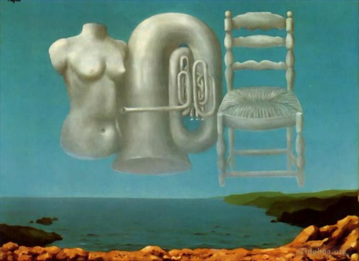 René François Ghislain Magritte Types de peintures - Météo menaçante