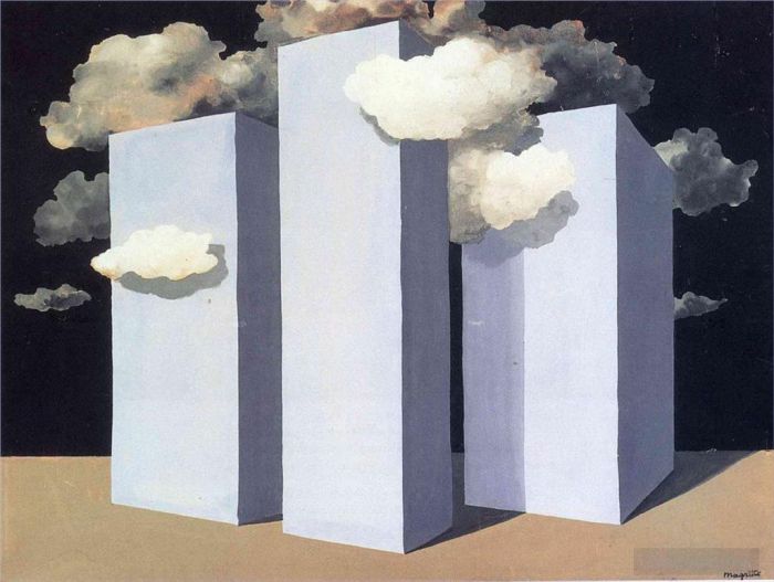René François Ghislain Magritte Types de peintures - Une tempête 1932