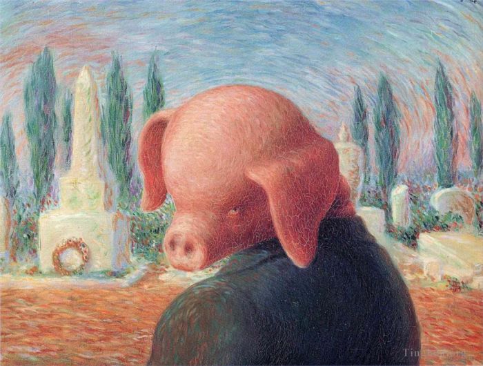 René François Ghislain Magritte Types de peintures - Un coup de chance 1948