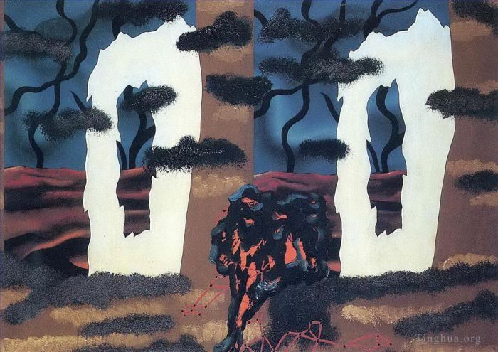 René François Ghislain Magritte Types de peintures - Un avant-goût de l'invisible 1927