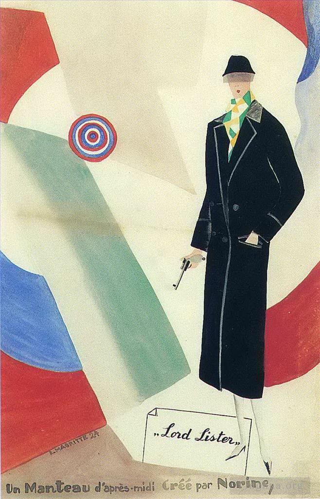 René François Ghislain Magritte Types de peintures - Publicité pour Norine 2