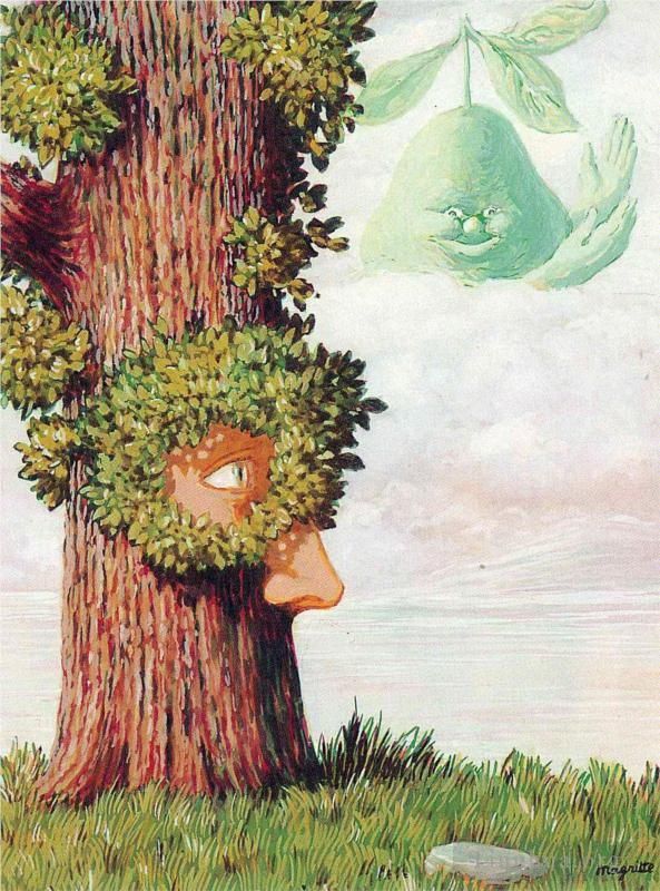 René François Ghislain Magritte Types de peintures - Alice au pays des merveilles 1945