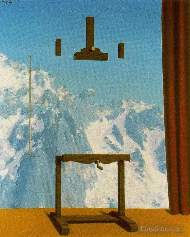 René François Ghislain Magritte Types de peintures - Appel des sommets 1943
