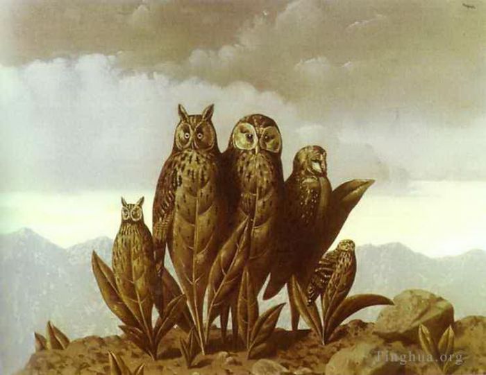 René François Ghislain Magritte Types de peintures - Compagnons de la peur 1942