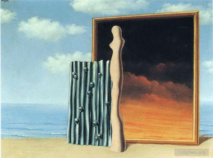 René François Ghislain Magritte Types de peintures - Composition au bord de la mer 1935