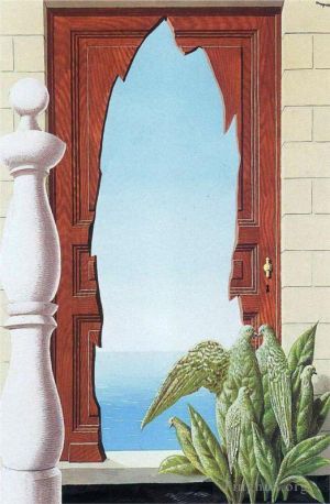 René François Ghislain Magritte œuvre - Tôt le matin 1942