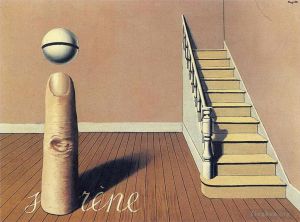 René François Ghislain Magritte œuvre - Littérature interdite l'utilisation du mot 1936