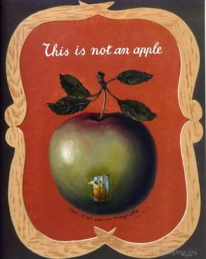 René François Ghislain Magritte œuvre - Force de l'habitude 1960