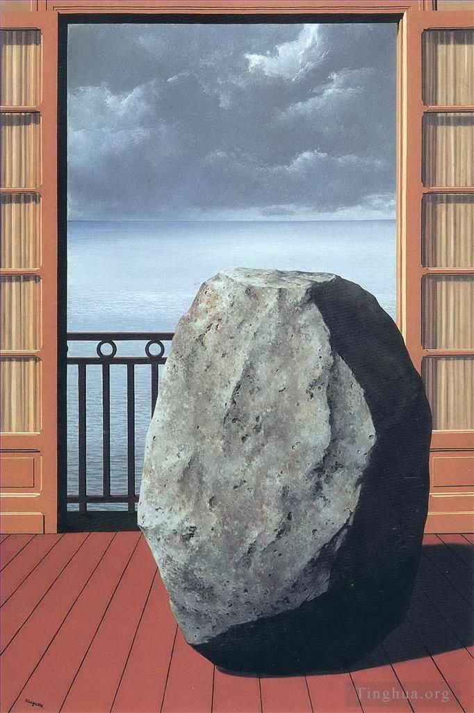 René François Ghislain Magritte Types de peintures - Monde invisible 1954
